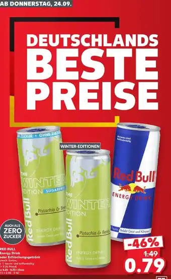 Kaufland Red Bull Energy Drink Angebot
