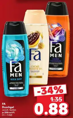 Kaufland FA Duschgel Angebot