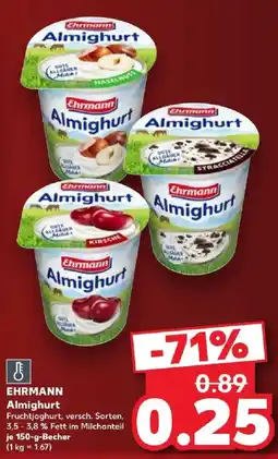 Kaufland Ehrmann Almighurt Angebot