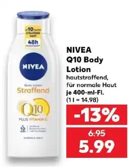 Kaufland NIVEA Q10 Body Lotion Angebot