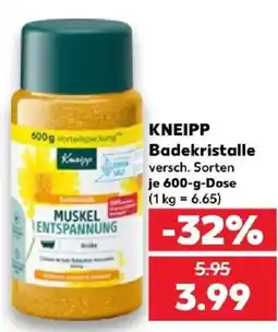 Kaufland KNEIPP Badekristalle Angebot