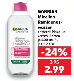 Kaufland GARNIER Mizellen-Reinigungswasser Angebot