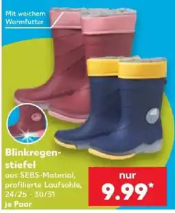 Kaufland Blinkregen-stiefel Angebot