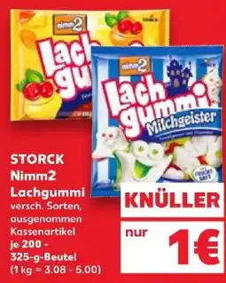 Kaufland STORCK Nimm2 Lachgummi Angebot