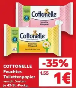 Kaufland COTTONELLE Feuchtes Toilettenpapier Angebot