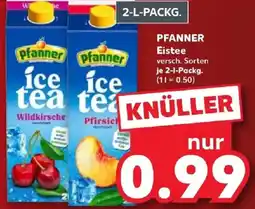 Kaufland Pfanner ice tea Angebot