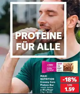 Kaufland MAXI NUTRITION Creamy Core Protein Bar Angebot