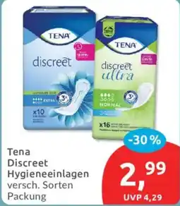 Budni Tena Discreet Hygieneinlagen Angebot