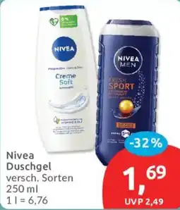 Budni Nivea Duschgel Angebot