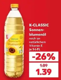 Kaufland K-CLASSIC Sonnenblumenöl Angebot