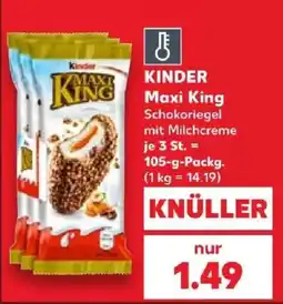 Kaufland Kinder Maxi King Schokoriegel Angebot
