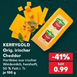Kaufland KERRYGOLD Orig. irischer Cheddar Angebot