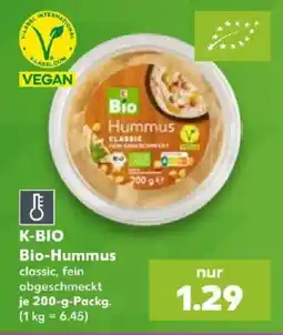 Kaufland K-BIO Bio-Hummus classic Angebot