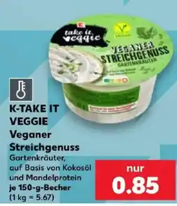 Kaufland K-TAKE IT VEGGIE Veganer Streichgenuss Angebot