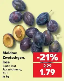 Kaufland Moldaw. Zwetschgen Angebot