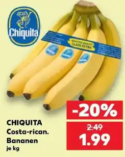 Kaufland CHIQUITA Costa-rican. Bananen Angebot