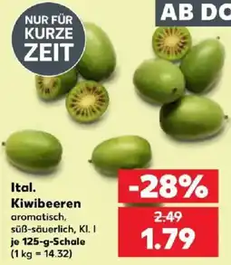 Kaufland Ital. Kiwibeeren Angebot