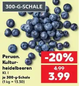 Kaufland Peruan. Kultur-heidelbeeren Angebot