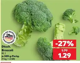 Kaufland Dtsch. Broccoli Angebot
