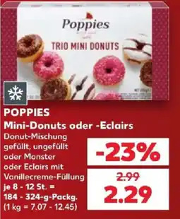 Kaufland Poppies Mini-Donuts oder -Eclairs Angebot