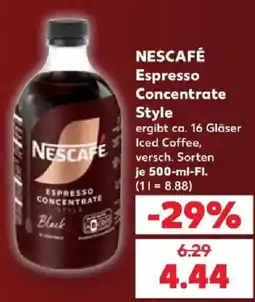 Kaufland NESCAFÉ Espresso Concentrate Style Angebot