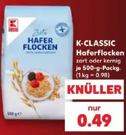 Kaufland K-CLASSIC Haferflocken Angebot
