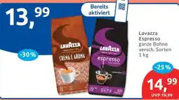 Budni Lavazza Espresso ganze Bohne Angebot