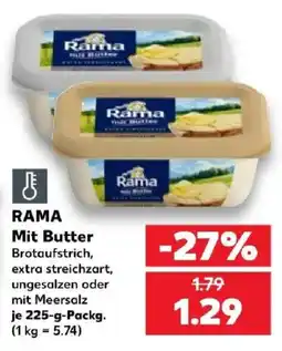 Kaufland Rama Mit Butter Angebot