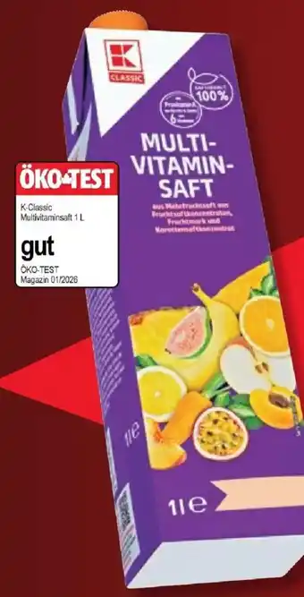 Kaufland K-Classic Multivitaminsaft Angebot
