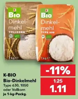 Kaufland K-BIO Bio-Dinkelmehl Angebot