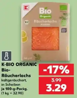 Kaufland K-BIO ORGANIC Bio-Räucherlachs Angebot