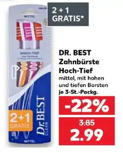 Kaufland DR. BEST Zahnbrüste Hoch-Tief Angebot