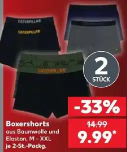 Kaufland Caterpillar Boxershorts Angebot