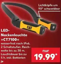 Kaufland CAT LED-Nackenleuchte Angebot