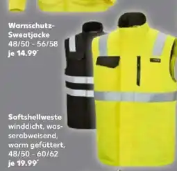 Kaufland Warnschutz-Sweatjacke Angebot