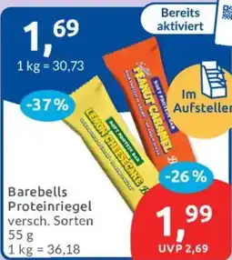 Budni Barebells Proteinriegel Angebot