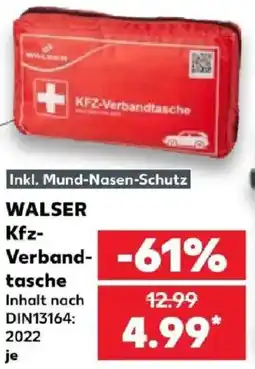 Kaufland WALSER Kfz-Verbandtasche Angebot