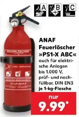 Kaufland ANAF Feuerlöscher »PS1-X ABC« Angebot