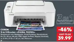 Kaufland CANON 3-in-1-Drucker »PIXMA TS3751i« Angebot