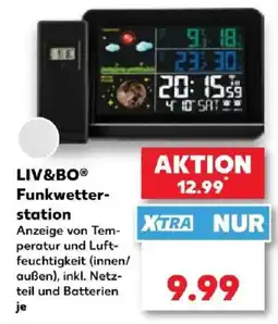 Kaufland LIV&BO Funkwetterstation Angebot