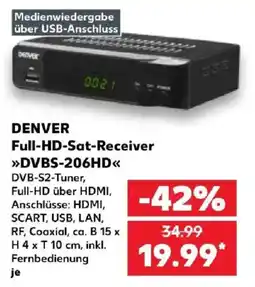 Kaufland DENVER Full-HD-Sat-Receiver Angebot