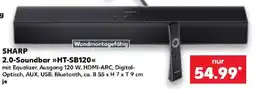 Kaufland SHARP 2.0-Soundbar »HT-SB120« Angebot