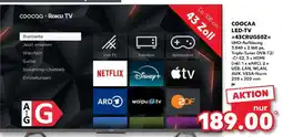 Kaufland COOCOA LED-TV »43CRUG50Z« Angebot