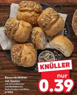 Kaufland KNÜLLER Bauernbrötchen mit Saaten Angebot
