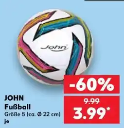 Kaufland JOHN Fußball Angebot