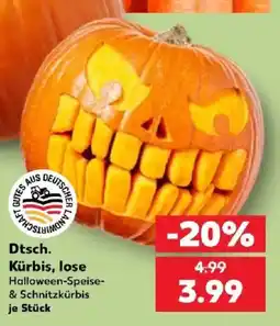 Kaufland Dtsch. Kürbis, lose Angebot