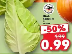Kaufland Dtsch. Spitzkohl Angebot