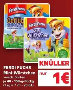 Kaufland Ferdi Fuchs Mini-Würstchen Angebot