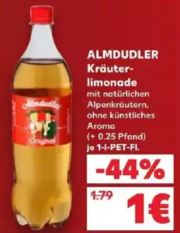 Kaufland ALMDUDLER Kräuter-limonade Angebot