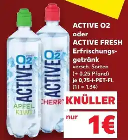 Kaufland ACTIVE O2 Erfrischungsgetränk Angebot